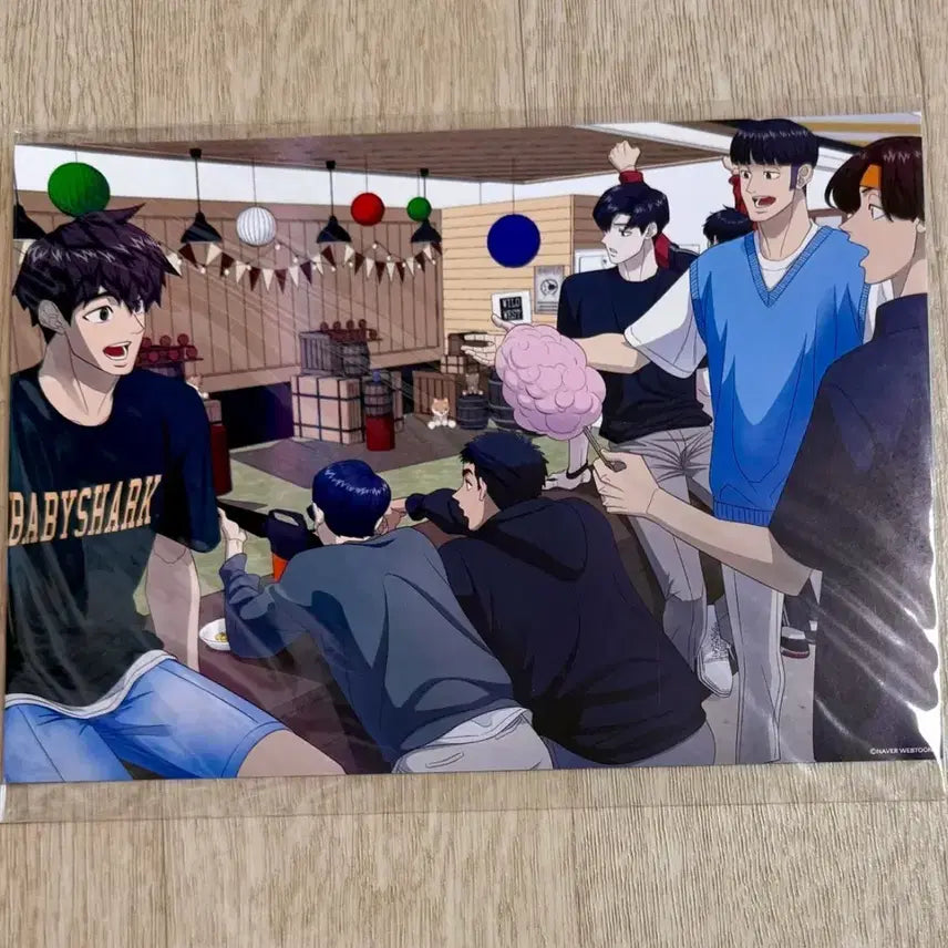 [BUNJANG] Garbage Time Lucky Draw A4 Poster Set / 가비지타임 갑타 러츄샵 1차 2차 특전 a4 포스터 티켓 입부 지원서 지상고 원중고 조형고 장도고