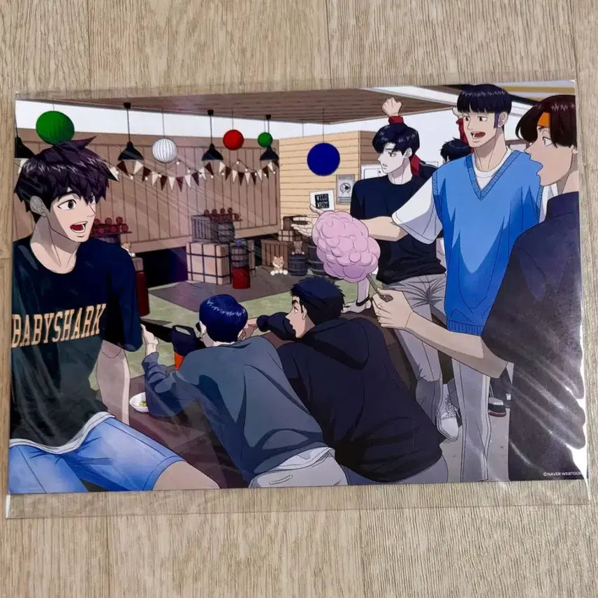 [BUNJANG] Garbage Time Ratchu Shop 2nd Special Edition A4 Poster - Ji Sang-ho, Gi Sang-ho, Jeong Hui-chan, Kim Dae-un, Gong Tae-seong, Jin Jae-yu, Seong Jun-su / 가비지타임 갑타 러츄샵 2차 특전 a4 포스터 지상고 기상호 정희찬 김다은 공태성 진재유 성준수