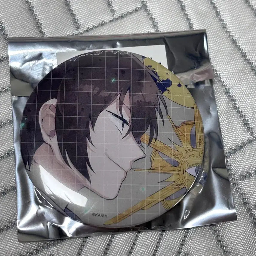 [BUNJANG] Bungo Stray Dogs Osamu Dazai Original Art Can Badge / 미사용 ) 문스독 다자이 오사무 캐릭터별 원화 캔뱃지 뱃지