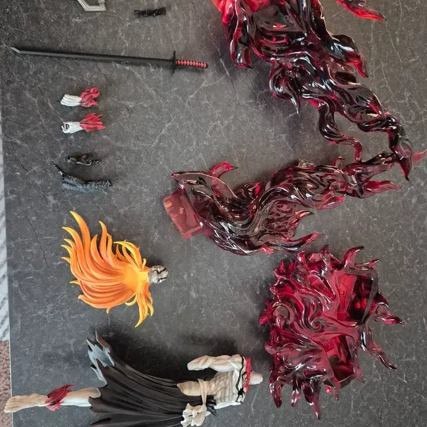 [BUNJANG] Chang Studio Ichigo Horo-ka Deluxe LED X Version Bleach Resin Figure / 블리치 레진 피규어 챙스튜디오 이치고 호로화 디럭스 led x 버전 팝니다