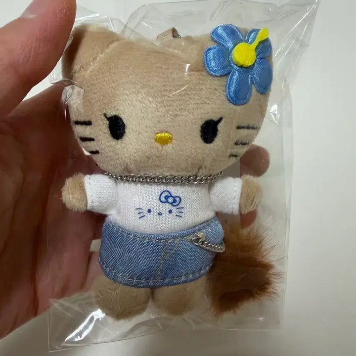 [BUNJANG] MPercent Blue Chain Mascot Keyring / 미퍼센트 블루체인 마스코트 키링