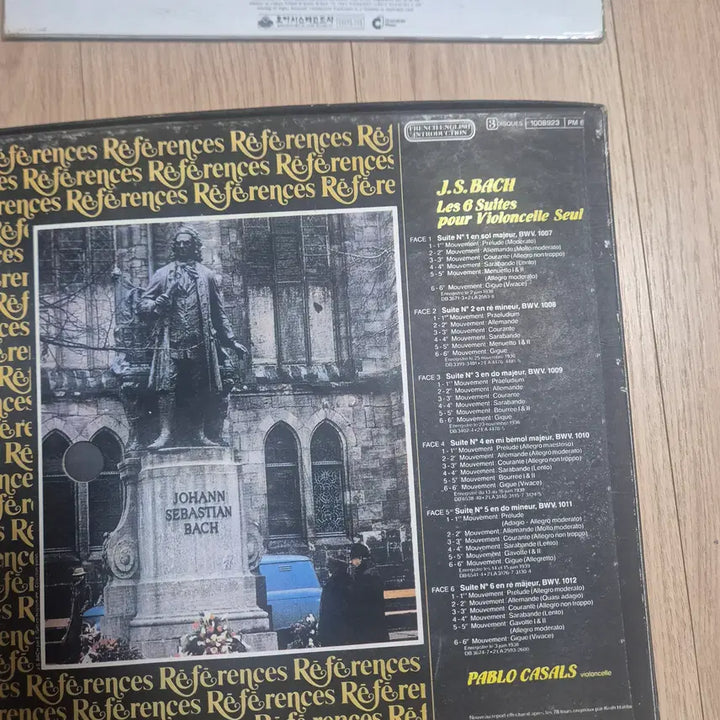 [BUNJANG] J.S. Bach Unaccompanied Cello Suites Complete 6 Suites 3LP Box Set / 중고/3LP BOX Set 요한 세바스찬 바흐(J.S.BACH) 무반주 첼로 모음곡 전 6곡