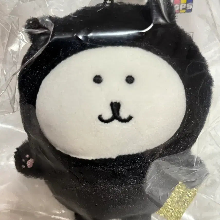 [BUNJANG] Nongdamgom Nekogom Black Cat Mascot Keychain (Official, Sealed) / [정품,미개봉] 농담곰 네코곰 검은 고양이곰 마스코트 나가노 마켓 담곰이 인형 키링