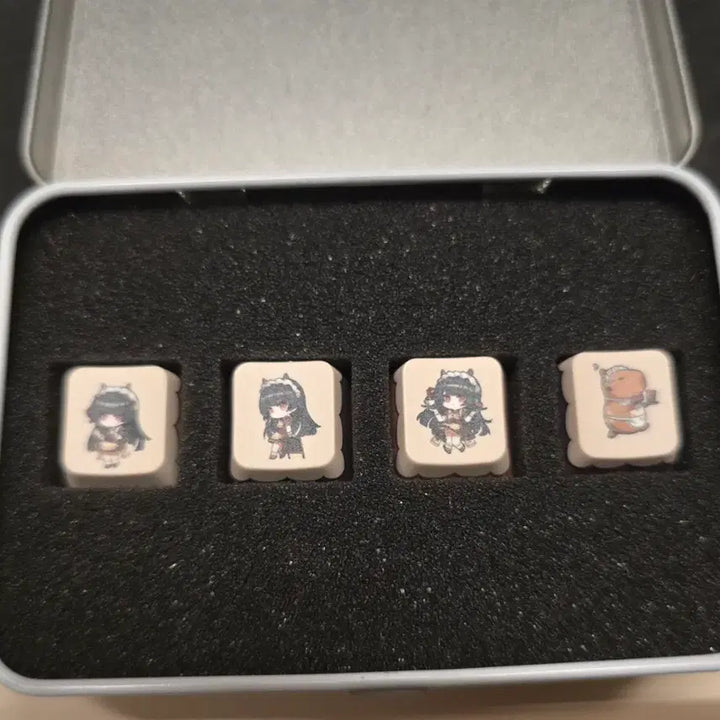 [BUNJANG] Ddingjo Cafe "A Place Where Memories Linger" SD Keycap Set / 띵조 카페 기억이 머무는 곳 SD 키캡세트 (택포)