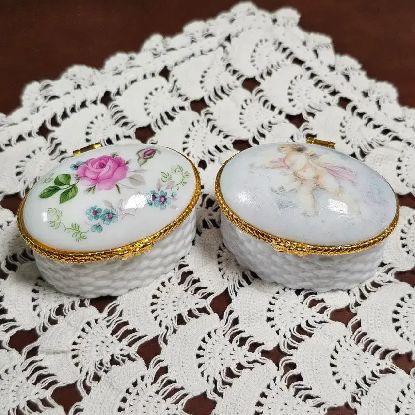 [BUNJANG] Japanese Vintage Trinket Ring Jewelry Box / 빈티지 트링켓 반지 보석함