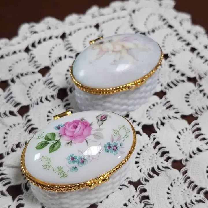 [BUNJANG] Japanese Vintage Trinket Ring Jewelry Box / 빈티지 트링켓 반지 보석함