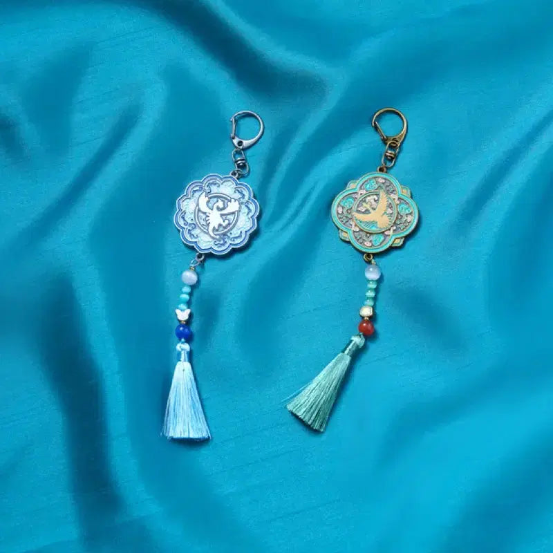 [BUNJANG] Pokemon Traditional Edition Tassel Keychain (Lugia, Ho-Oh) / 포켓몬 전통에디션 태슬키링(루기아,칠색조)