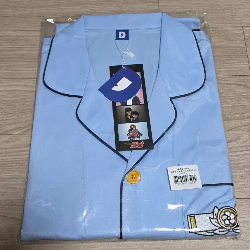 [BUNJANG] Detective Conan Police Squad Short Sleeve Pajama Set (Sealed) / 명탐정코난 잠옷 경찰동기조 반팔잠옷set 미개봉