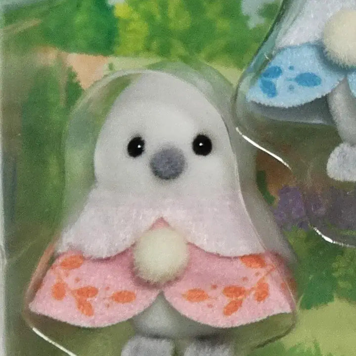 [BUNJANG] Sylvanian Families Baby Bullfinch (Pink) "Split Set" Figure / 실바니안 흰 오목눈이 아기 분철 판매 (분홍) 뱁새 핑크