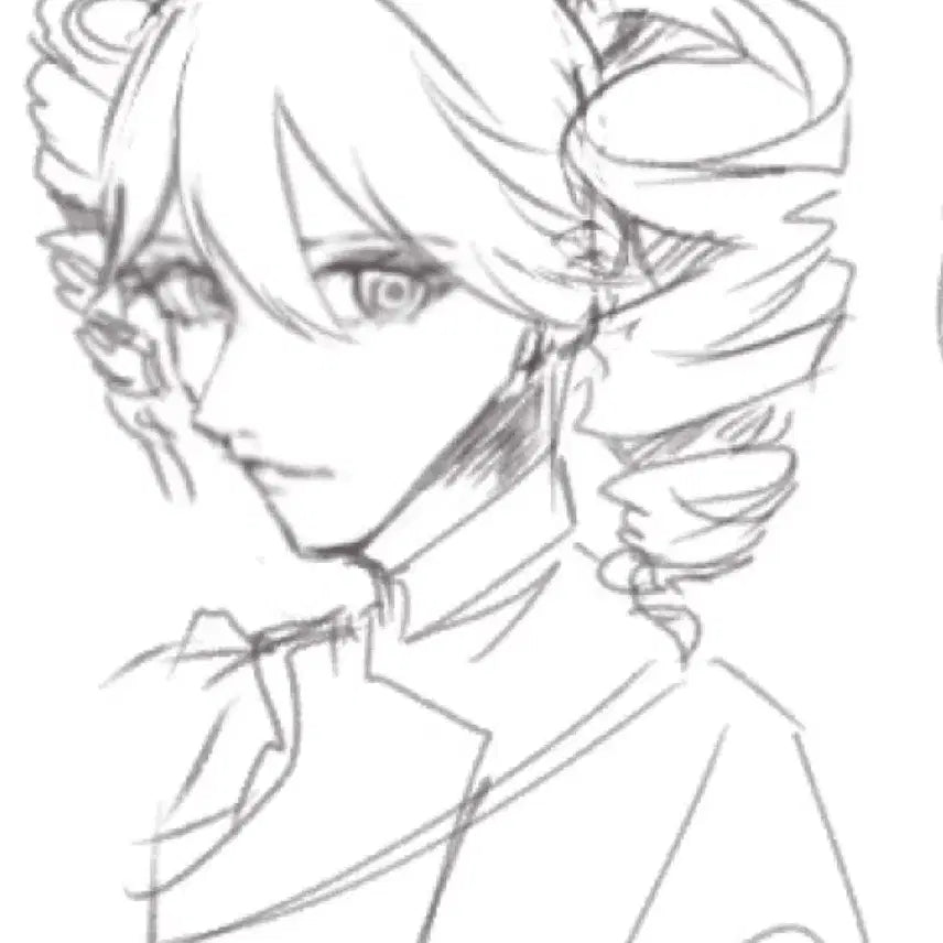 [BUNJANG] Doodle Style Bust Commission / 낙서퀄 두상 커미션