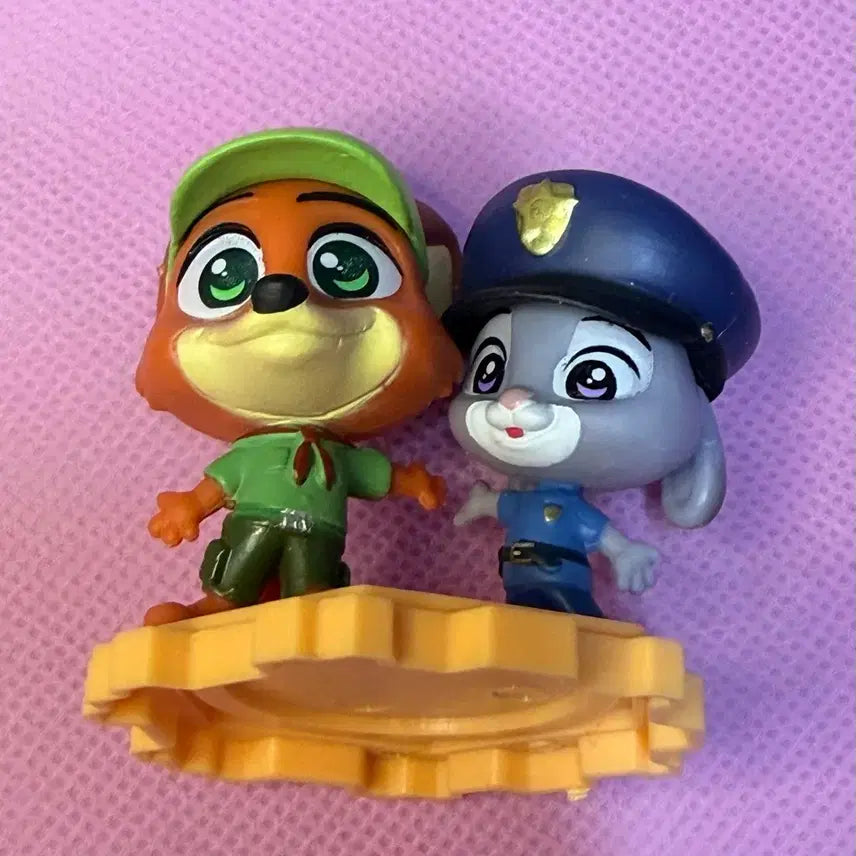 [BUNJANG] Zootopia Nick and Judy Figure Set / 주토피아 피규어
