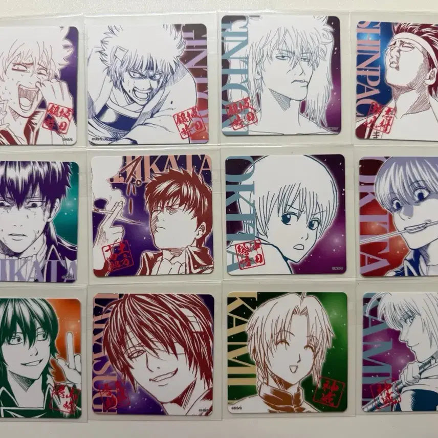 [BUNJANG] Gintama Bundle Set - Gintoki, Hijikata, Shinsuke, Sougo, Kamui, Shinpachi / (일괄)은혼 카드 긴토키,히지카타,신스케,소고,카무이,신파치
