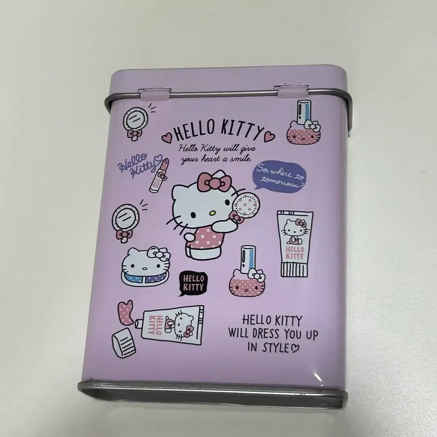 [BUNJANG] Sanrio Hello Kitty Tin Case Photocard Holder / 헬로키티 산리오 포카홀더 틴케이스 체키 고전키티