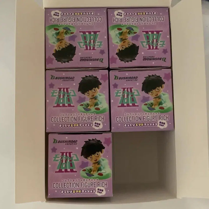 [BUNJANG] Mob Psycho 100 Bushiroad Full Set of 5 Figures / 모브사이코100 몹싸 부시로드 피규어 5종 풀셋