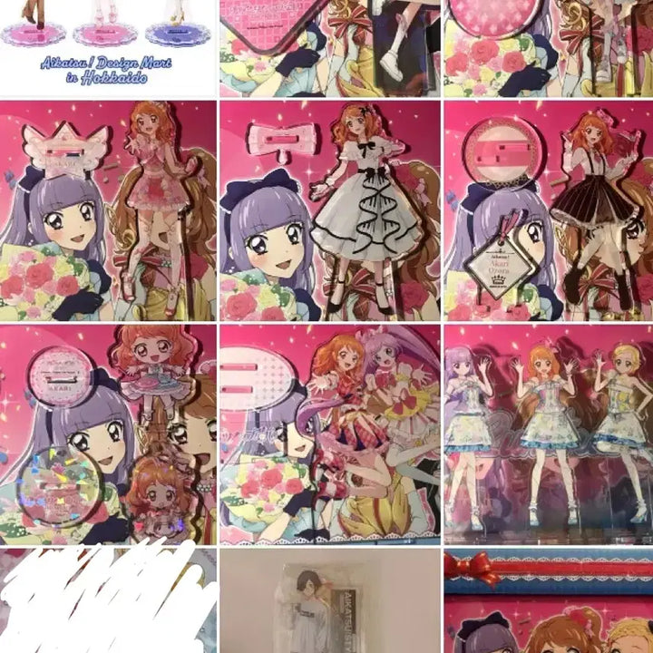 [BUNJANG] Aikatsu! Ichigo Akari Odette Swan Acrylic Tapestry Binder / 다수판매) 아이카츠 아이엠스타 아카리 오데트스완 카드 프레 아크릴 이치고 태피스트리 바인더