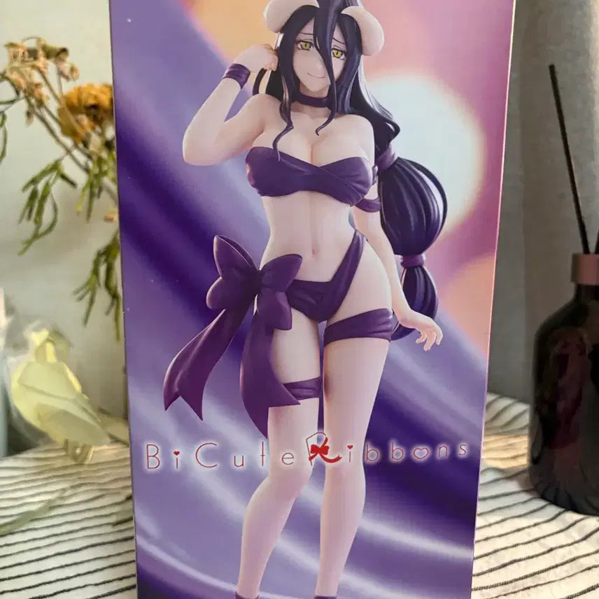 [BUNJANG] Overload B-Cute Ribbons Albedo Figure / 오버로드 비큐트 리본즈 피규어 알베도