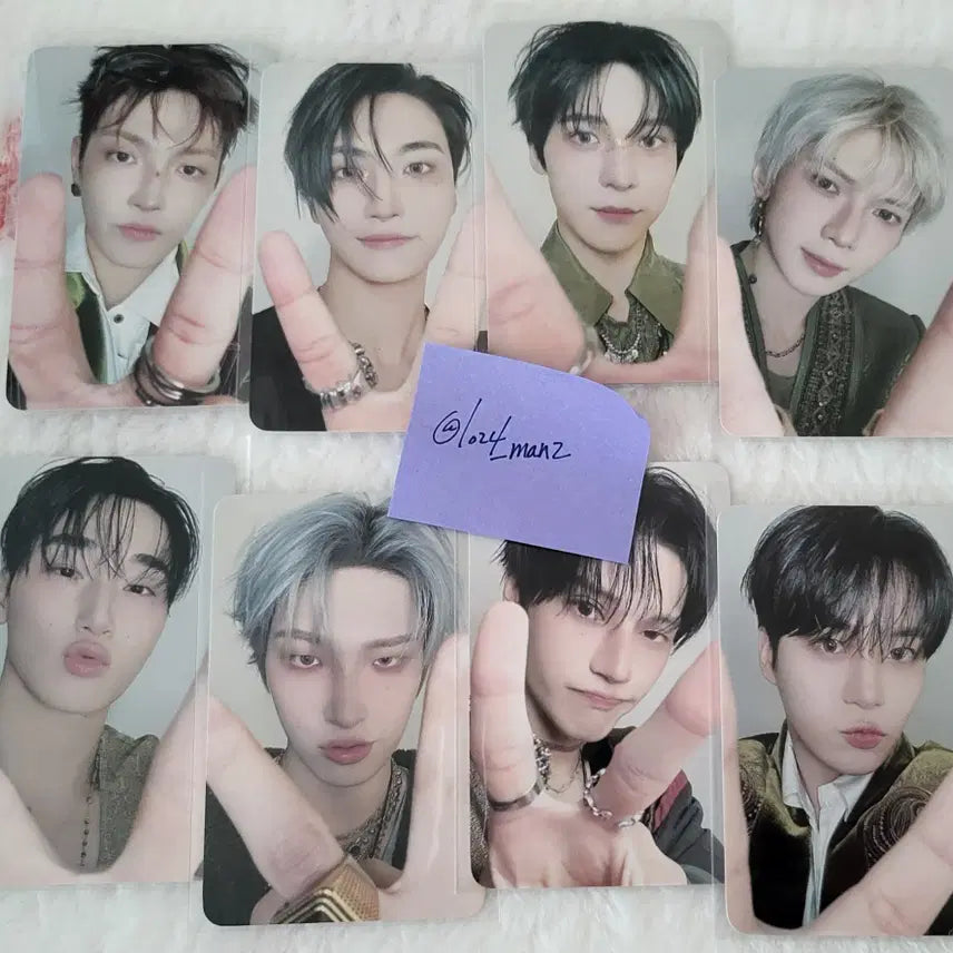 [BUNJANG] ATEEZ GH5 BAD Mini Pouch Photocard Set / 에이티즈 팝업 미니 파우치 포카 세트 ATEEZ GH5 BAD pop-up md mini pouch pc set