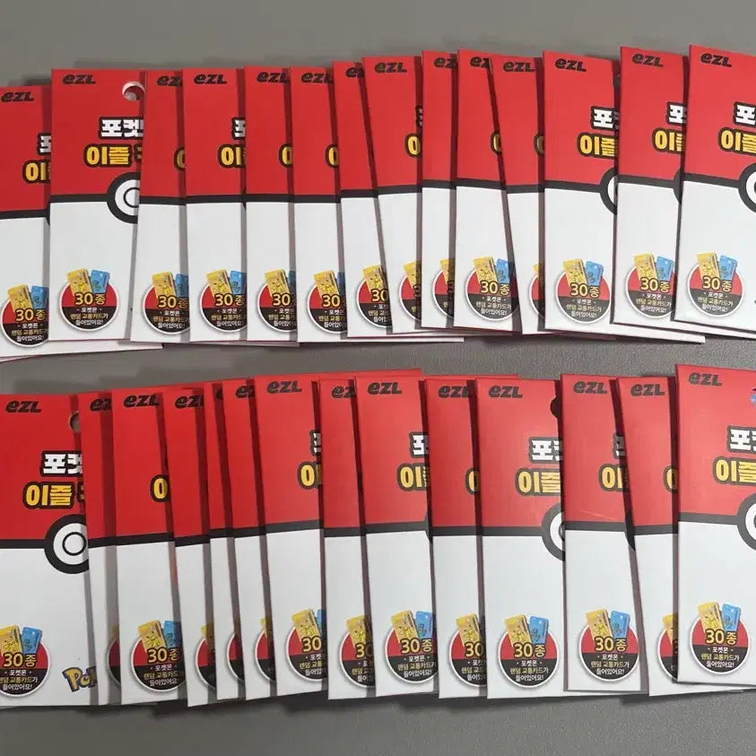 [BUNJANG] Pokemon 30th Anniversary Izle Traffic Card 30-Type Full Set / 포켓몬스터 30주년 이즐 교통카드 30종 풀세트 일괄 판매 가격 조정 해보시죠