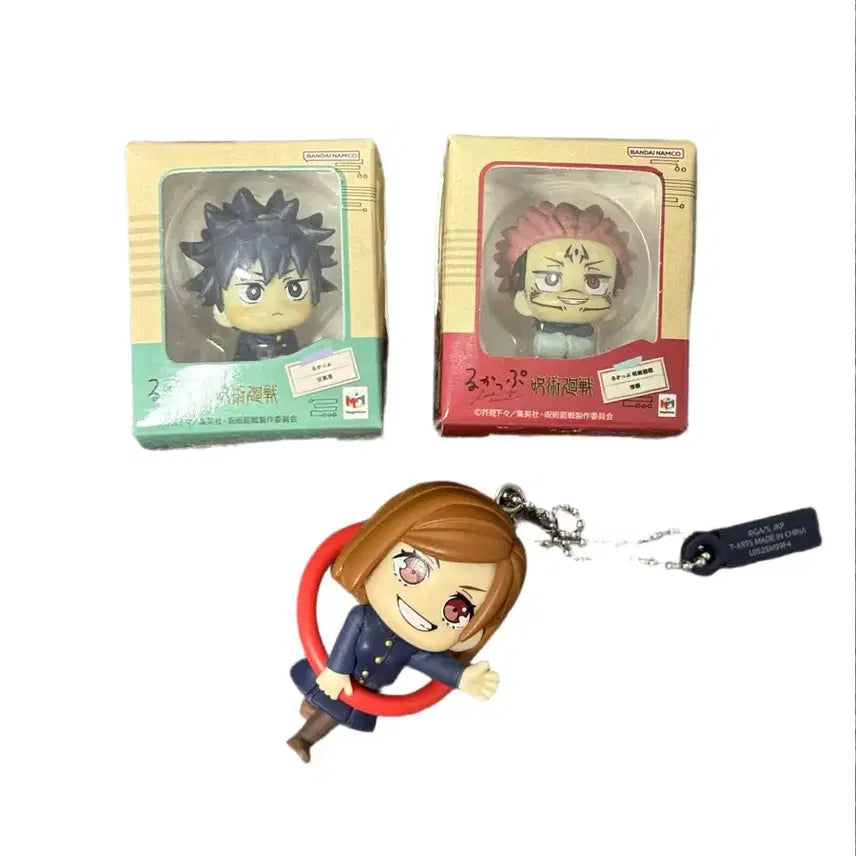 [BUNJANG] Jujutsu Kaisen Megumi, Sukuna, Nobara Mini Look Up Gacha Set / 주술회전 메구미 스쿠나 미니룩업 노바라 곤니치와 가챠 일괄 (키링 X)