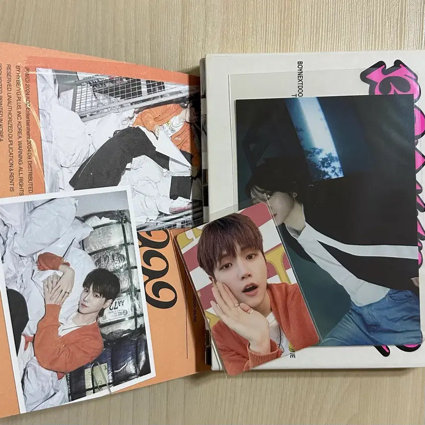 [BUNJANG] BOYNEXTDOOR Unsealed Album Pink Version / 보넥도 19.99 개봉앨범 핑크색 양도
