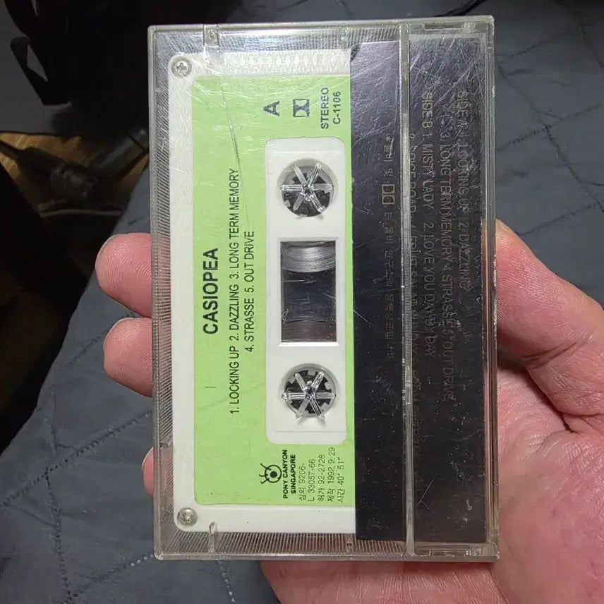 [BUNJANG] TVXQ! Cassiopeia Vol. 2 Cassette Tape Bundle Set / 카시오페아 2장  Photographs , flower 카세트 테이프 국내반 일괄
