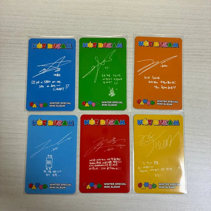 [BUNJANG] NCT DREAM Candy Chenle Jisung Jemin Photocard Bundle Set / 폭덤!드볼일괄!)엔시티 드림 엔드림 캔디 스미니 지성 재민 포카