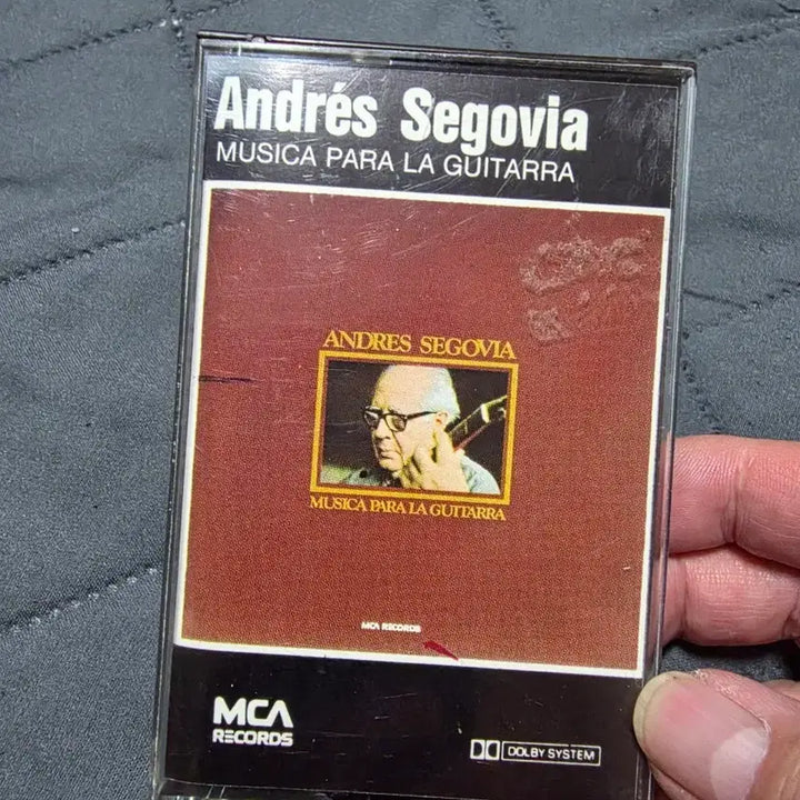 [BUNJANG] Andrés Segovia Música para la Guitarra Cassette Tape / 안드레스 세고비아 기타 음악 카세트 테이프