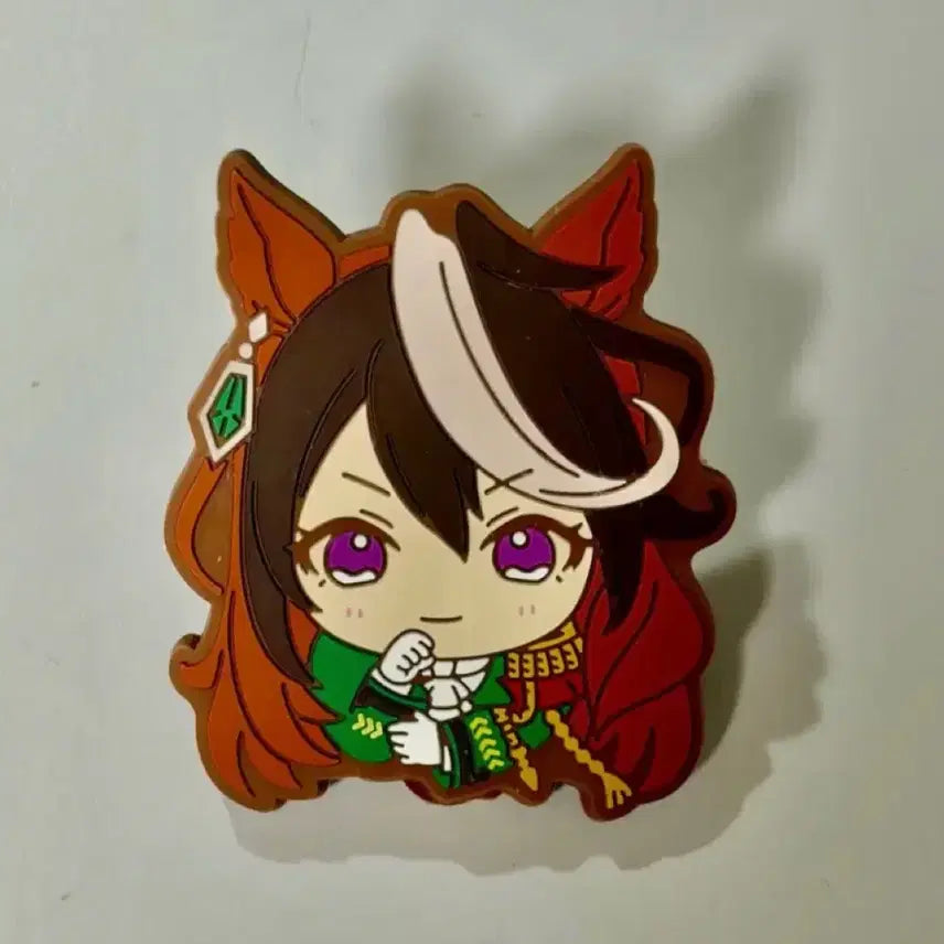 [BUNJANG] Uma Musume Symboli Rudolf Rubber Clip Goods / 우마무스메 심볼리 루돌프 러버클립 굿즈