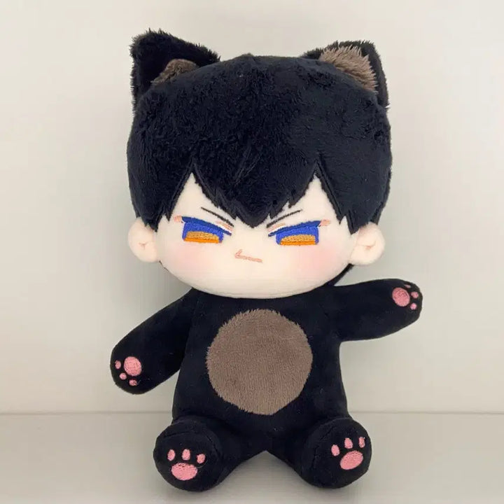 [BUNJANG] Kageyama Tobio Custom 20cm Plush Doll (Toby Nya Attribute) / 토비냥 카게야마 속성 솜인형 하이큐 카게야마 토비오 20cm