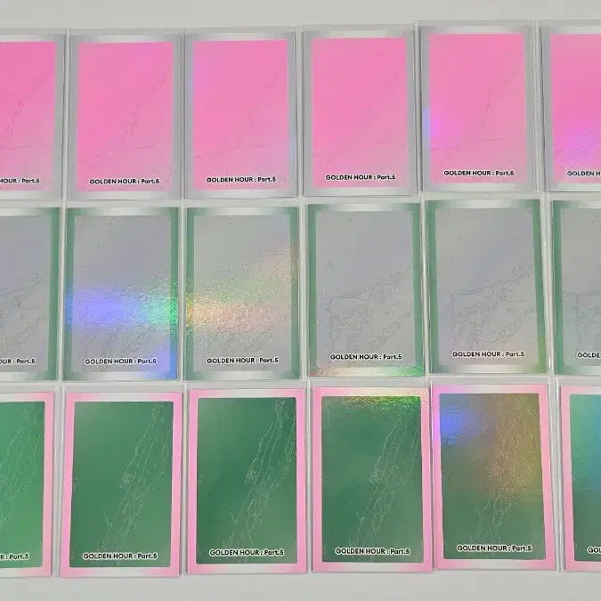 [BUNJANG] ATEEZ GOLDEN HOUR : Part.5 BAD Character Card All Set Bundle Set / 에이티즈 ateez GOLDEN HOUR : Part.5 BAD 캐릭터 카드(Character Card) all set 포토카드