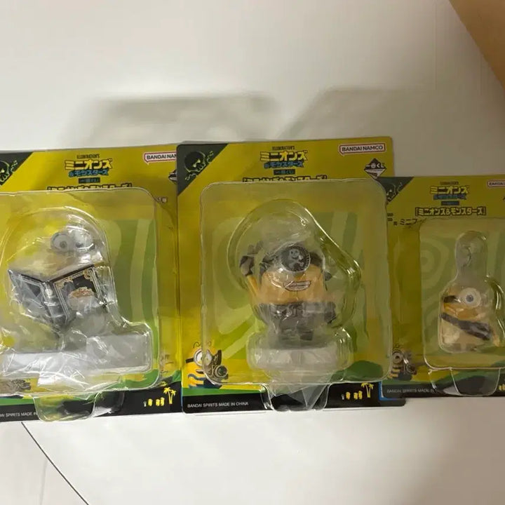 [BUNJANG] Minions Ichiban Kuji D, E, F Prize Figures Bundle Set (Sealed) / 일괄) 미니언즈 제일복권 쿠지 D,E,F상 피규어