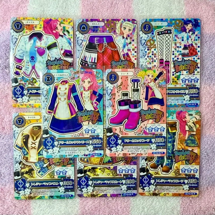 [BUNJANG] Aikatsu! Swing Gemini Normal Card Binder Set / 아이카츠 아이엠스타 세라 세이라 스윙락 스윙제미니 일판프레 노멀카드 바인더 드림아카데미