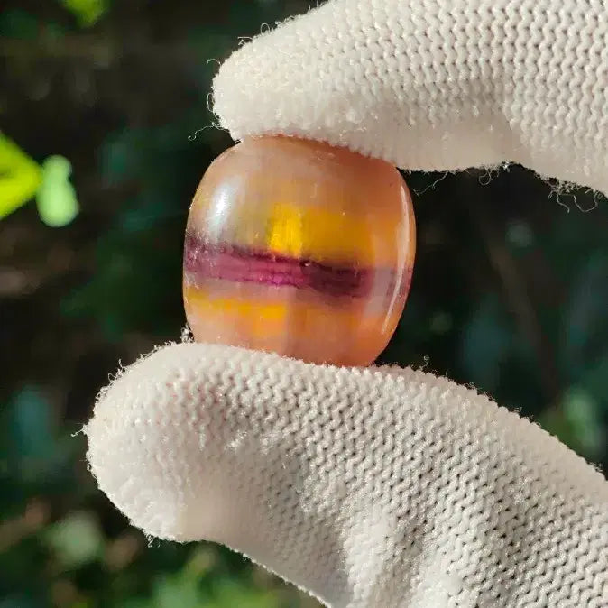 [BUNJANG] Natural Rainbow Fluorite Crystal 16.3g / 천연 원석 무지개 형석 16.3g2.2cm2cm