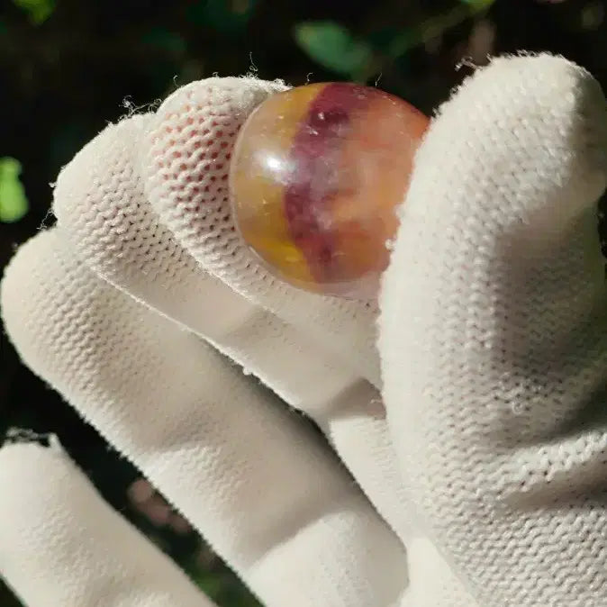 [BUNJANG] Natural Rainbow Fluorite Crystal 16.3g / 천연 원석 무지개 형석 16.3g2.2cm2cm