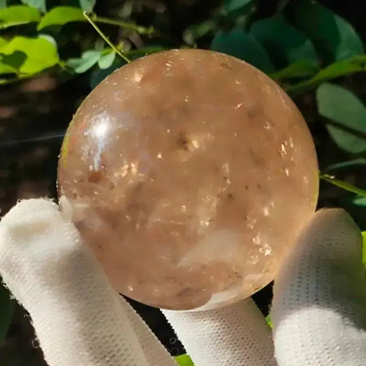 [BUNJANG] Natural Citrine Sphere 5.53cm 235g / 차수정 구슬 구  5.53cm 235g