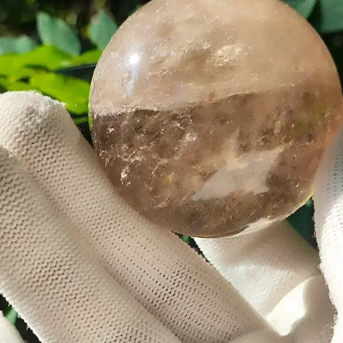 [BUNJANG] Natural Citrine Sphere 5.53cm 235g / 차수정 구슬 구  5.53cm 235g