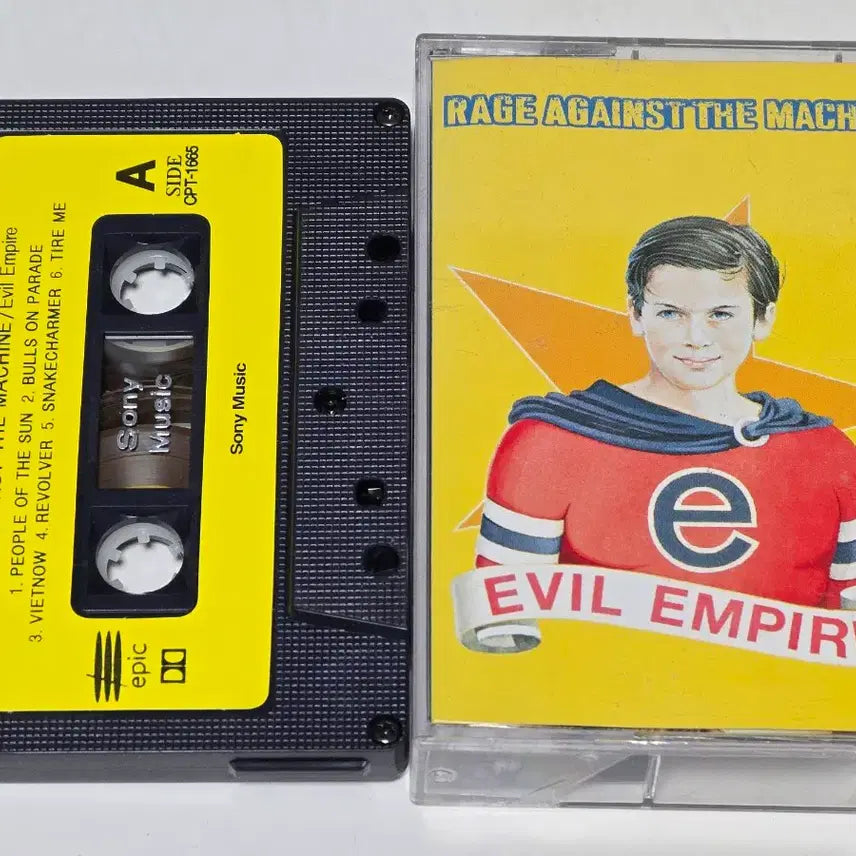 [BUNJANG] Rage Against The Machine Evil Empire Cassette Tape / Rage Against The Machine (RATM) - Evil Empire 카세트테이프