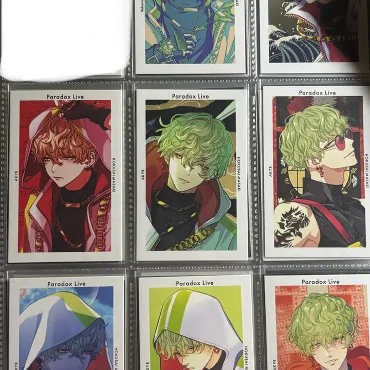 [BUNJANG] Paradox Live Hokusai J-Free Akanetsura Bundle Set / 파라라이 파라독스라이브 호쿠사이 지프리 아칸야츠라
