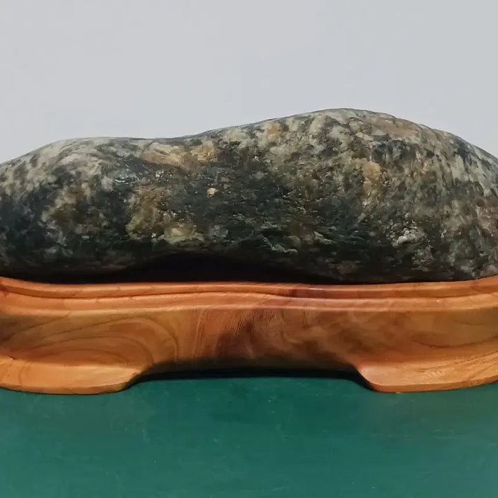 [BUNJANG] Geumgangsan Black Tiger Stripe Stone (Wonsangyeong) / 수석(금강 흑호피/원산경)
