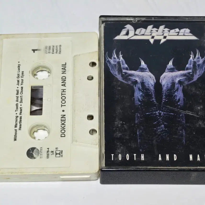 [BUNJANG] Dokken Tooth and Nail Cassette Tape (1984) / Dokken(도켄) - Tooth and Nail (1984)