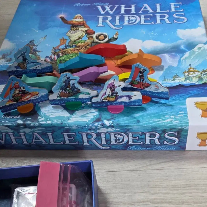 [BUNJANG] Whale Riders Board Game (Overseas Edition) / 해외판 웨일 라이더스 보드게임(1회플)