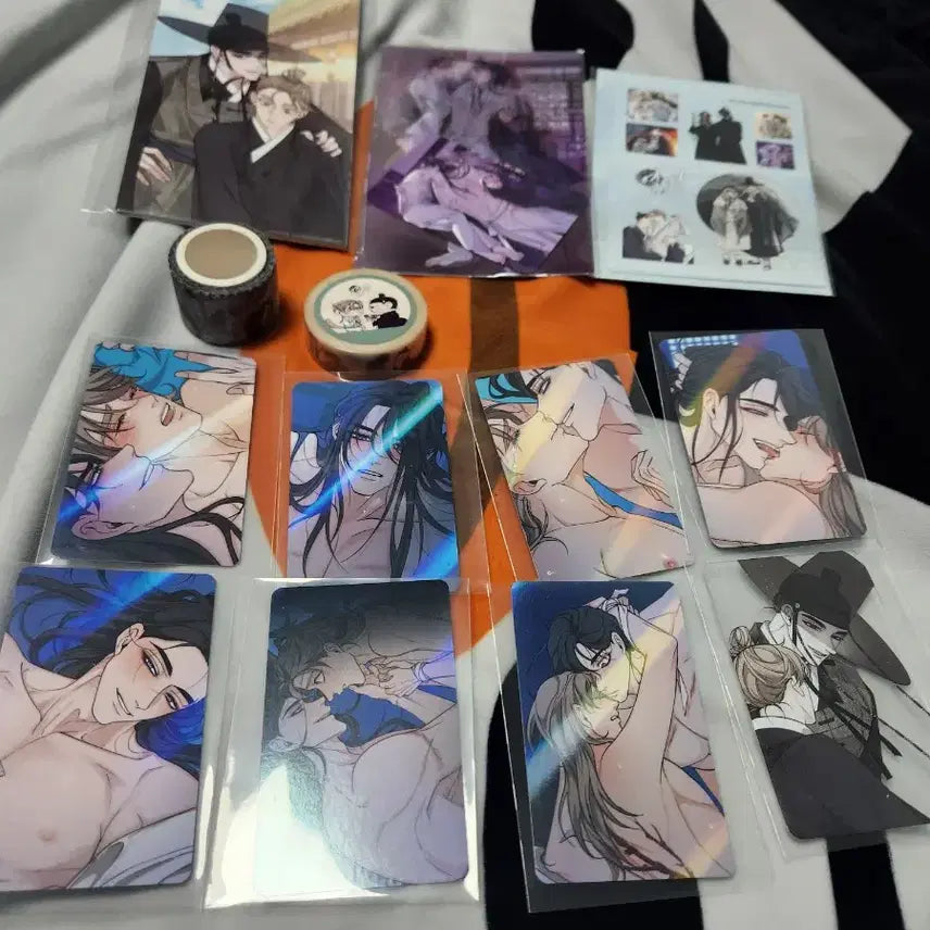 [BUNJANG] Yeolbyeong Bion Colca Illustration Photocard, Washi Tape, Postcard Set / 열병 비온 콜카 만화 굿즈 일러스트 포토카드 마테 엽서 세트
