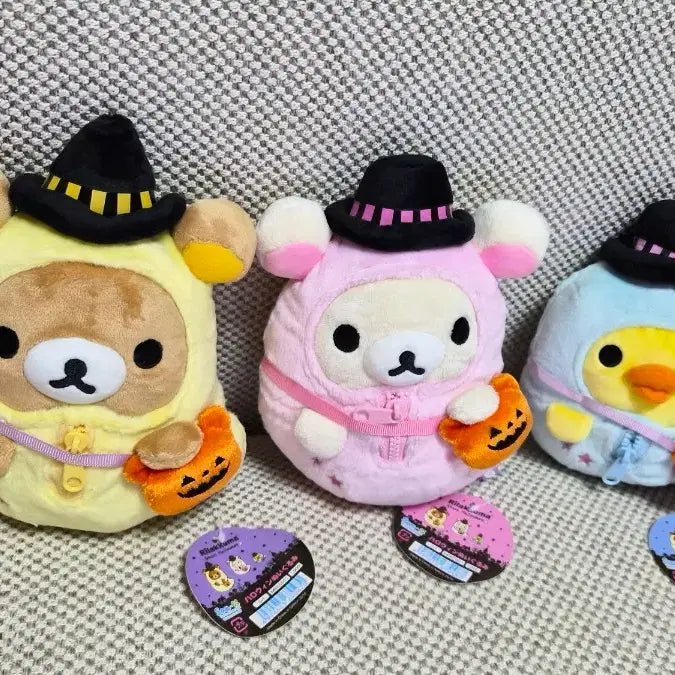 [BUNJANG] Rilakkuma Ghost Halloween Limited Edition Set (2016) / 희귀/레어] 2016년 한정판 리락쿠마 고스트 할로윈 인형 3종 풀세트 일괄