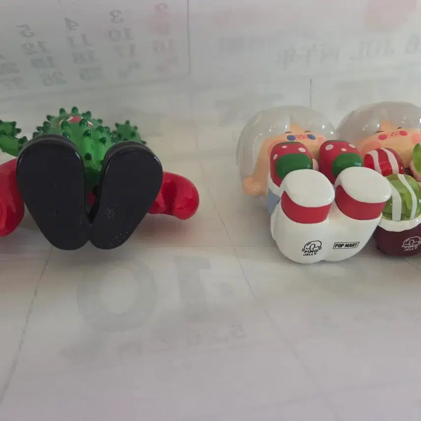 [BUNJANG] Christmas Cactus Figurine Set / 크리스마스 선인장 피규어