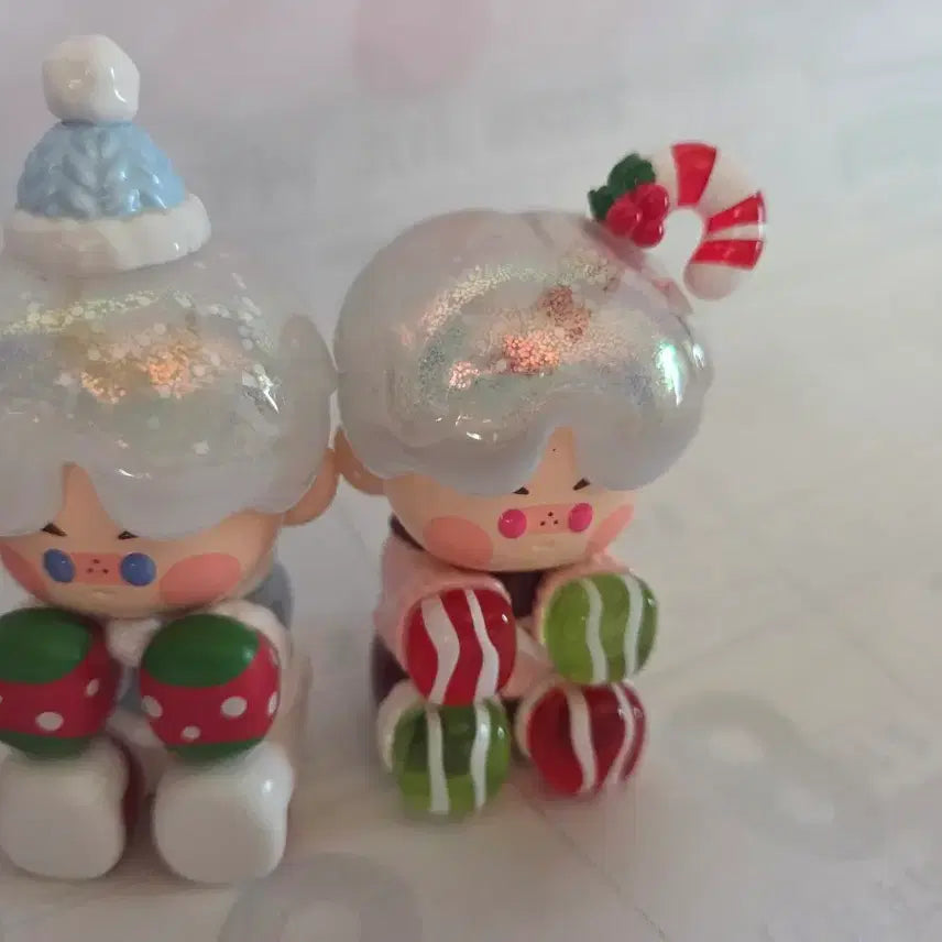 [BUNJANG] Christmas Cactus Figurine Set / 크리스마스 선인장 피규어