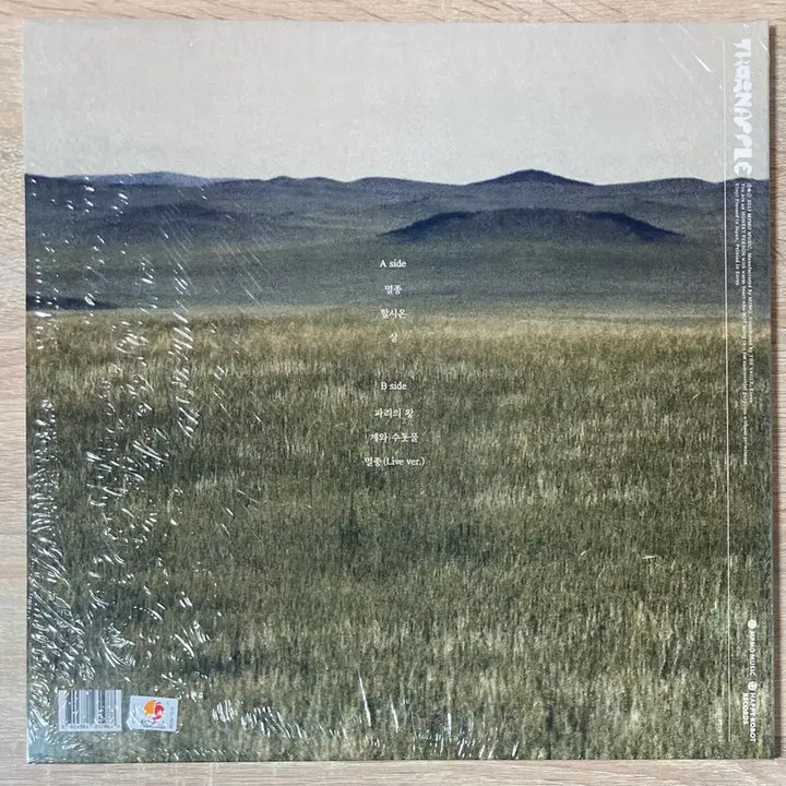 [BUNJANG] Thornapple Animal LP (Sealed) / 쏜애플 (Thornapple) - 동물 LP 판매 (미개봉 새상품)