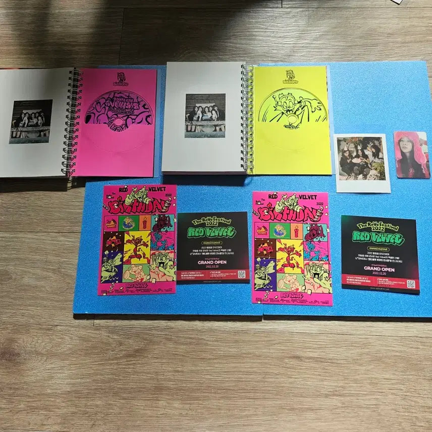 [BUNJANG] Red Velvet Birthday Album Bundle Set w/ Seulgi Photocard / (단순개봉) 레드벨벳 벌스데이 birthday 포토북 앨범 커버2종 일괄 슬기포카포함