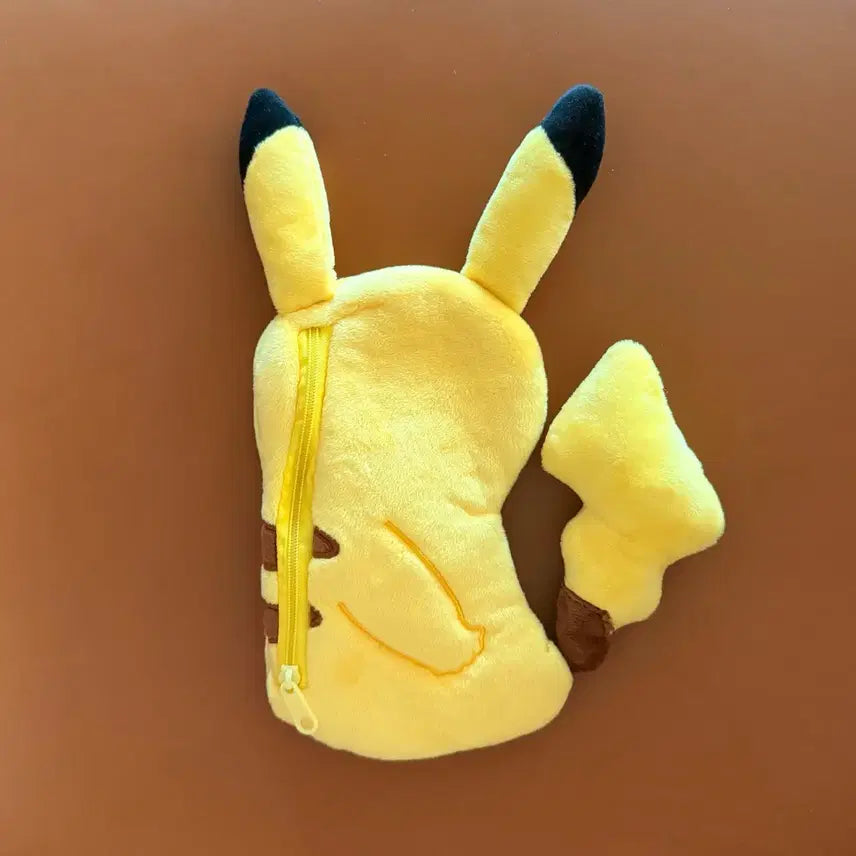 [BUNJANG] Pokemon Pikachu Plush Pencil Case / Pouch / 포켓몬 피카츄 인형 필통 / 파우치