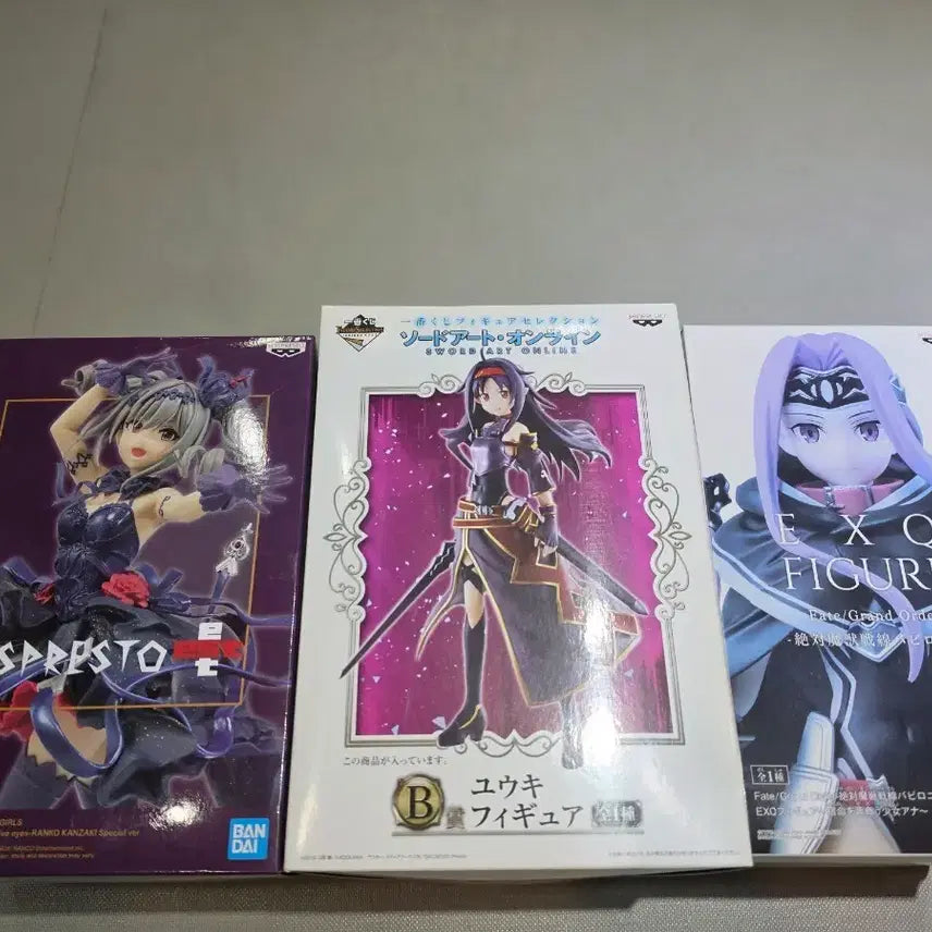 [BUNJANG] Sword Art Online Yuuki, Idolmaster, Fate Grand Order Figure Bundle / 피뷰어 소드아트온라인 유우키 등 피뷰어 3종 판매합니다.