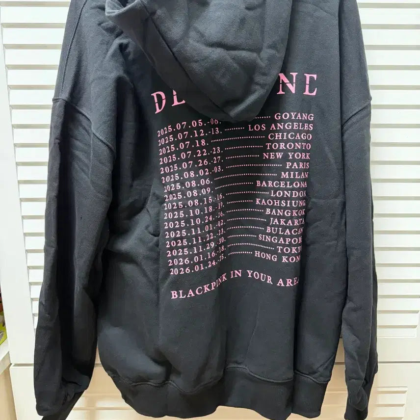 [BUNJANG] Blackpink Deadline Concert Hoodie L Size / 블랙핑크 데드라인 후드티팝니다